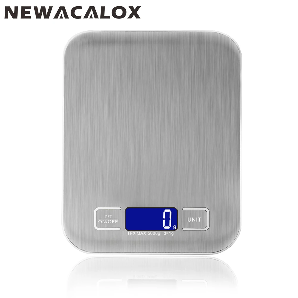 NEWACALOX 5kg*1g Cooking Tools Electronic Kitchen Scale Food Die Postal Balance LCD Display Digital Weighing Health Scales
NEWACALOX 5kg*1g Cooking Tools Electronic Kitchen Scale Food Die Postal Balance LCD Display Digital Weighing Health Scales