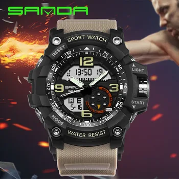 SANDA Sport Watch Men 2019 Clock Male LED Digital Quartz Wrist Watches Men's Top Brand Luxury Digital-watch waterproof Relogio
SANDA Sport Watch Men 2019 Clock Male LED Digital Quartz Wrist Watches Men's Top Brand Luxury Digital-watch waterproof Relogio