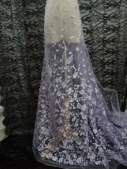 African French net fabric embroidery cord lace fabric top grade tulle lace with 3d flower
African French net fabric embroidery cord lace fabric top grade tulle lace with 3d flower