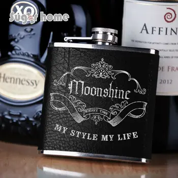 Mealivos Portable 6 oz Stainless Steel Hip Flask drinkware Alcohol Liquor Whiskey Bottle silver stamp leather wrapped gifts
Mealivos Portable 6 oz Stainless Steel Hip Flask drinkware Alcohol Liquor Whiskey Bottle silver stamp leather wrapped gifts