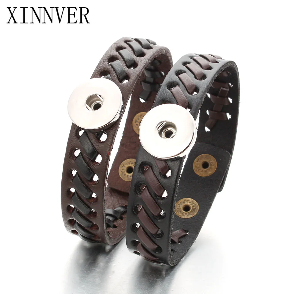 2colors 18mm Snap Button Retro PU leather bracelet Female Sterling Jewelry watches women one direction Unisex DIY jewelry ZE420
2colors 18mm Snap Button Retro PU leather bracelet Female Sterling Jewelry watches women one direction Unisex DIY jewelry ZE420
