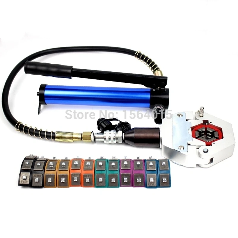 Hydraulic Hose Crimper Hydra-Krimp 71500 Manual A/C Hose Crimper Kit Air Conditioning Repaire Hose Crimping Tool
Hydraulic Hose Crimper Hydra-Krimp 71500 Manual A/C Hose Crimper Kit Air Conditioning Repaire Hose Crimping Tool