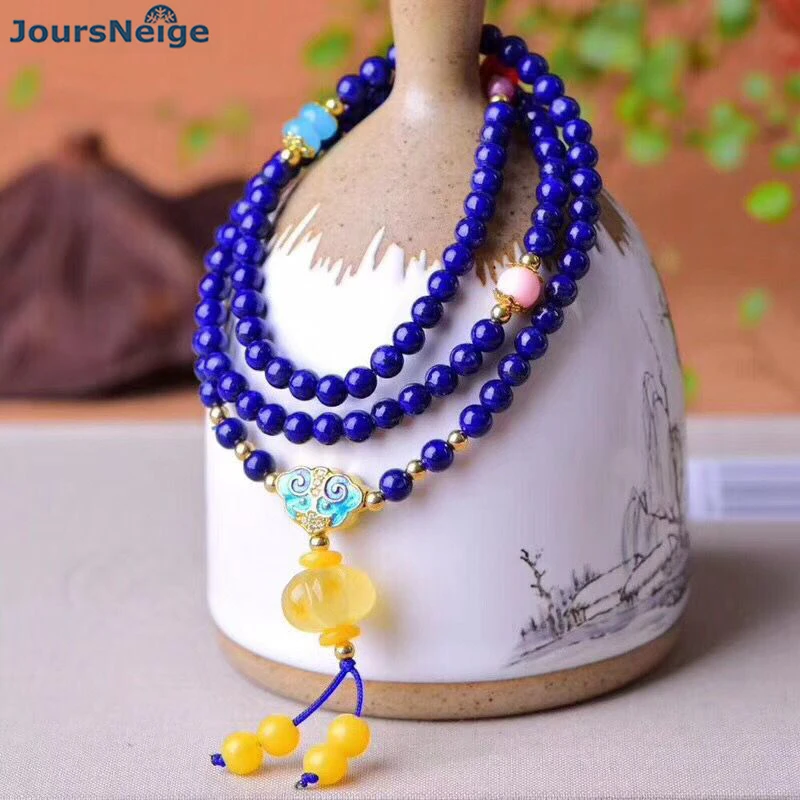 Wholesale Natural Stone Bracelets Lapis Lazuli Round Buddha Beads with Lantern Pendnat Crystal Bracelet For Women Men Jewelry
Wholesale Natural Stone Bracelets Lapis Lazuli Round Buddha Beads with Lantern Pendnat Crystal Bracelet For Women Men Jewelry