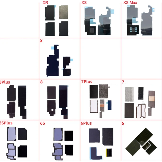 1set Motherboard Anti-static Heat Sink Sticker for iPhone X XS Max XR 8 7 Glue Logic Board Heat Dissipation Cooling 6 6S Plus 5S
1set Motherboard Anti-static Heat Sink Sticker for iPhone X XS Max XR 8 7 Glue Logic Board Heat Dissipation Cooling 6 6S Plus 5S