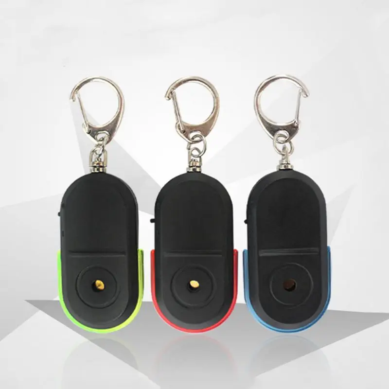 Anti-lost Whistle or Shout Key Finder Wireless Smart Flashing Beeping Remote Keyring Locator Sound Alarm Reminder with LED Light
Anti-lost Whistle or Shout Key Finder Wireless Smart Flashing Beeping Remote Keyring Locator Sound Alarm Reminder with LED Light