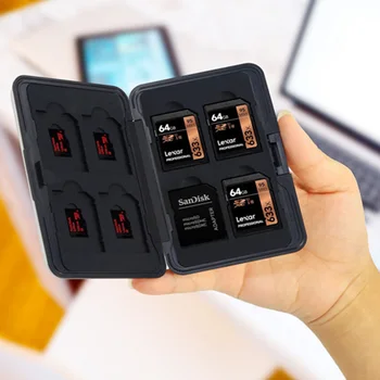 Large Waterproof Memory Card Case All in One Anti-Shock 8SD+8TF Large Capacity Storage Holder Box Cases Silvery+Black
Large Waterproof Memory Card Case All in One Anti-Shock 8SD+8TF Large Capacity Storage Holder Box Cases Silvery+Black