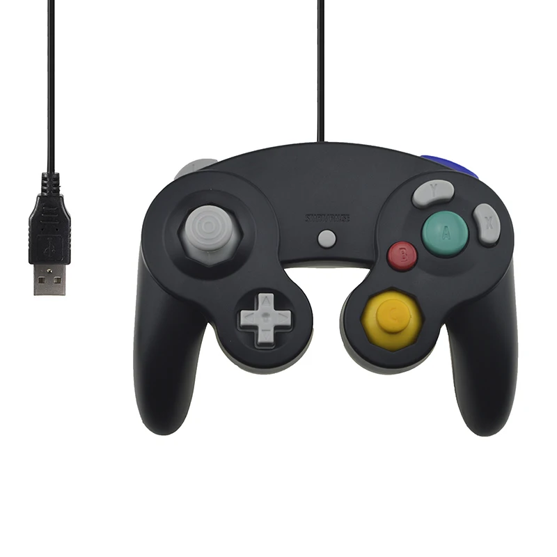 USB Wired Controller Vibration Shock Controller Joystick For Nintend Gamecube For NGC For GC For PC Computer Accessories