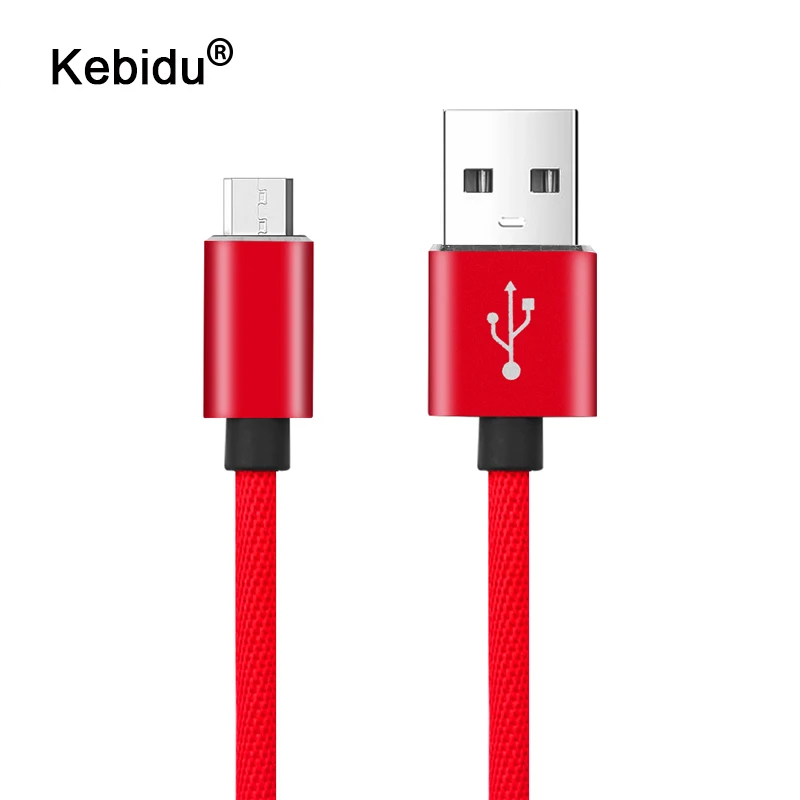kebidu Micro USB Cable 2A Fast Charging Wire for Xiaomi mi2 Redmi Mobile Phone Cables USB Data Charger Cable Cord for Samsung S7
kebidu Micro USB Cable 2A Fast Charging Wire for Xiaomi mi2 Redmi Mobile Phone Cables USB Data Charger Cable Cord for Samsung S7