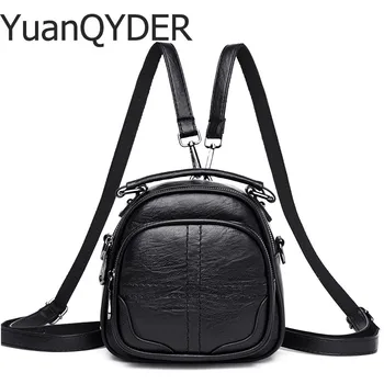 New Multifunction 3-in-1 Soft Leather Women Backpacks Solid Small Shoulder Bags Female Fashion Simple Travel Backpacks Mochila
New Multifunction 3-in-1 Soft Leather Women Backpacks Solid Small Shoulder Bags Female Fashion Simple Travel Backpacks Mochila