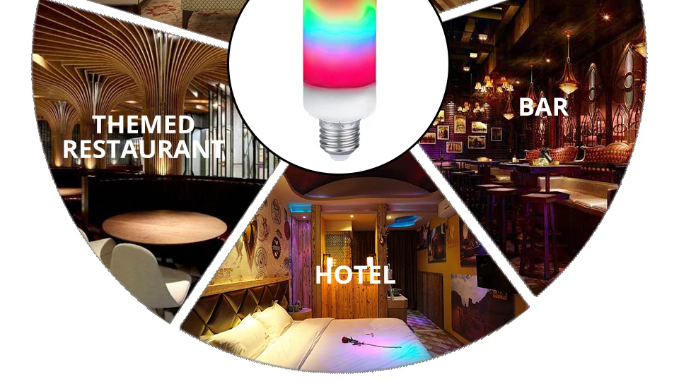 Ampoule E27 LED Flame light (11)