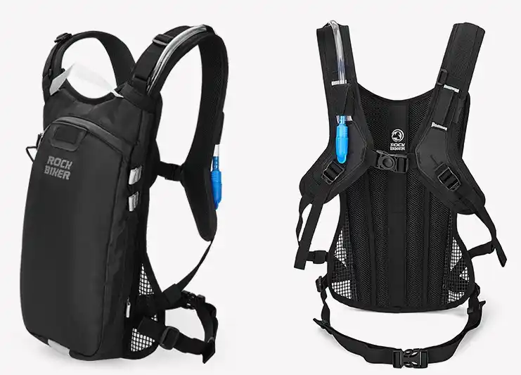 bike riding water bags