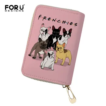 FORUDESIGNS French Bulldog Print Card Bag Girls Driver's license bag ID Credit Card Holder Case Business Leather Card Bags
FORUDESIGNS French Bulldog Print Card Bag Girls Driver's license bag ID Credit Card Holder Case Business Leather Card Bags