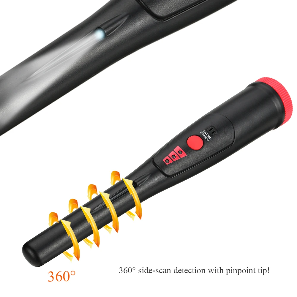 Underground Pinpointer Metal Detector Pinpointing Treasure Hunting Tool Vibrate Portable Pin Pointer LED Indicator Belt Holster
Underground Pinpointer Metal Detector Pinpointing Treasure Hunting Tool Vibrate Portable Pin Pointer LED Indicator Belt Holster