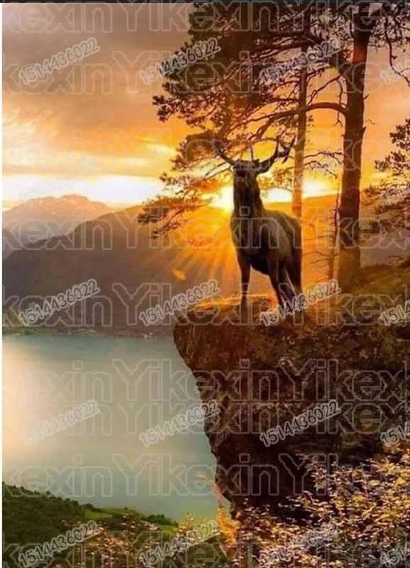 5D DIY Diamond Painting landscape deer Cross Stitch Diamond Embroidery Christmas Diamond Mural Gift Home Decoration
5D DIY Diamond Painting landscape deer Cross Stitch Diamond Embroidery Christmas Diamond Mural Gift Home Decoration