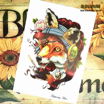 SHNAPIGN Waterproof flash Temporary Tattoo sticker Sexy Wolf tattoo Water Transfer fake tattoo flash tattoo for men women
SHNAPIGN Waterproof flash Temporary Tattoo sticker Sexy Wolf tattoo Water Transfer fake tattoo flash tattoo for men women