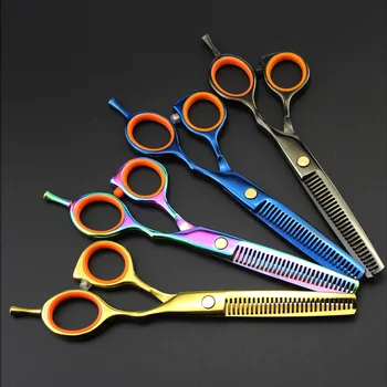 5.5 inch colorful hairdressing scissors flat tooth shears thinning shears duck egg ring 4 colors for hair cutting
5.5 inch colorful hairdressing scissors flat tooth shears thinning shears duck egg ring 4 colors for hair cutting
