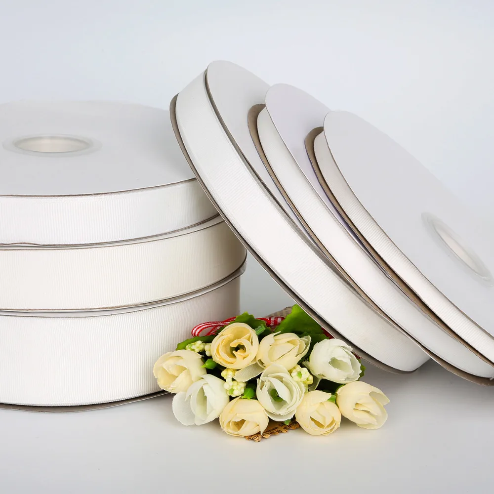 Width 7mm/10mm/15mm/20mm/25mm/38mm White Ribbon Grosgrain Ribbon Roll Packing For DIY Handmade Hair Bow & Sewing(5 yard/lot)
Width 7mm/10mm/15mm/20mm/25mm/38mm White Ribbon Grosgrain Ribbon Roll Packing For DIY Handmade Hair Bow & Sewing(5 yard/lot)