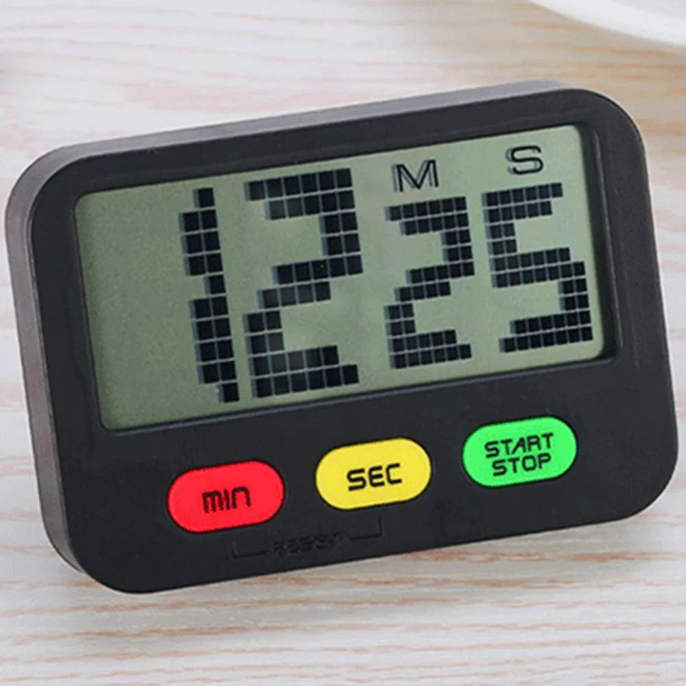Practical Use Digital Kitchen Timer Large Display Home Electronic Kitchen Cooking Timer Stopwatch Cooking Tools Kitchen Gadgets
Practical Use Digital Kitchen Timer Large Display Home Electronic Kitchen Cooking Timer Stopwatch Cooking Tools Kitchen Gadgets