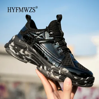 HYFMWZS Big Size 39-46 Krasovki Non-slip Running Shoes For Men Lace Up Sport Shoes Men Breathable Sneakers Men Zapatillas Hombre
HYFMWZS Big Size 39-46 Krasovki Non-slip Running Shoes For Men Lace Up Sport Shoes Men Breathable Sneakers Men Zapatillas Hombre