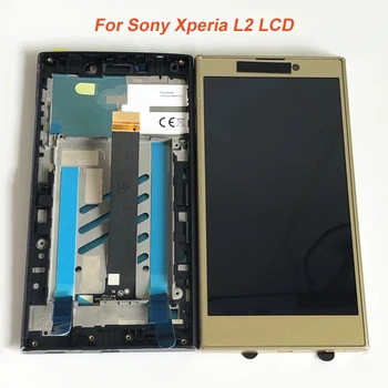 

Full Original LCD For Sony Xperia L2 LCD Display With Frame Touch Screen Digitizer Assembly H3311 H3321 H4311 H4331 LCD Display