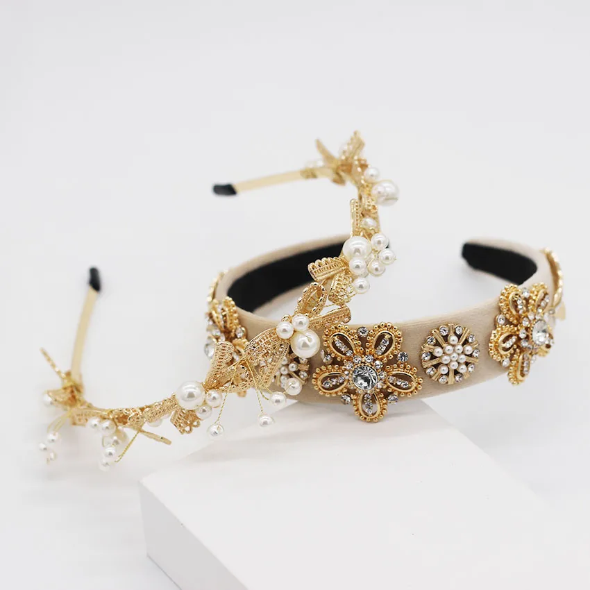 Baroque fashion temperament gorgeous rhinestone bow pearl headband travel leisure street shoot catwalk headband
Baroque fashion temperament gorgeous rhinestone bow pearl headband travel leisure street shoot catwalk headband