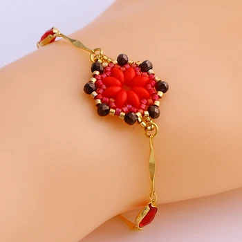 Fansheng New Lucky Women's Bracelet Flower Bohemian Bracelet Wholesale
Fansheng New Lucky Women's Bracelet Flower Bohemian Bracelet Wholesale