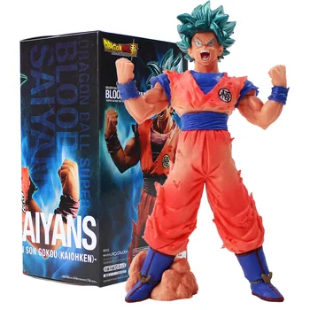 19cm Dragon Ball Super Saiyan Goku Figure Blood of Saiyan Son Goku Kaiohken Blue Hair Anime Model Toy Children Gift
19cm Dragon Ball Super Saiyan Goku Figure Blood of Saiyan Son Goku Kaiohken Blue Hair Anime Model Toy Children Gift