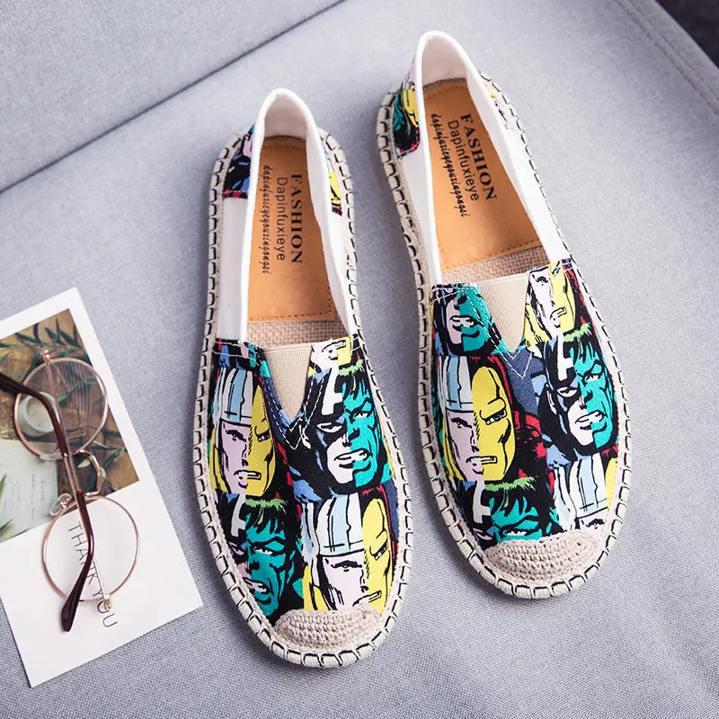 Men's Canvas Shoes 2019 Fashion Sneakers for Men Loafers Casual Non-slip Pump Shoes for Men Chaussure Homme Espadrille Men
Men's Canvas Shoes 2019 Fashion Sneakers for Men Loafers Casual Non-slip Pump Shoes for Men Chaussure Homme Espadrille Men