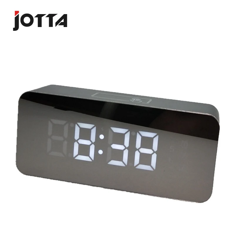 Hd mirror alarm clock multi-function mirror digital alarm clock mute LED mirror clock cosmetic mirror
Hd mirror alarm clock multi-function mirror digital alarm clock mute LED mirror clock cosmetic mirror