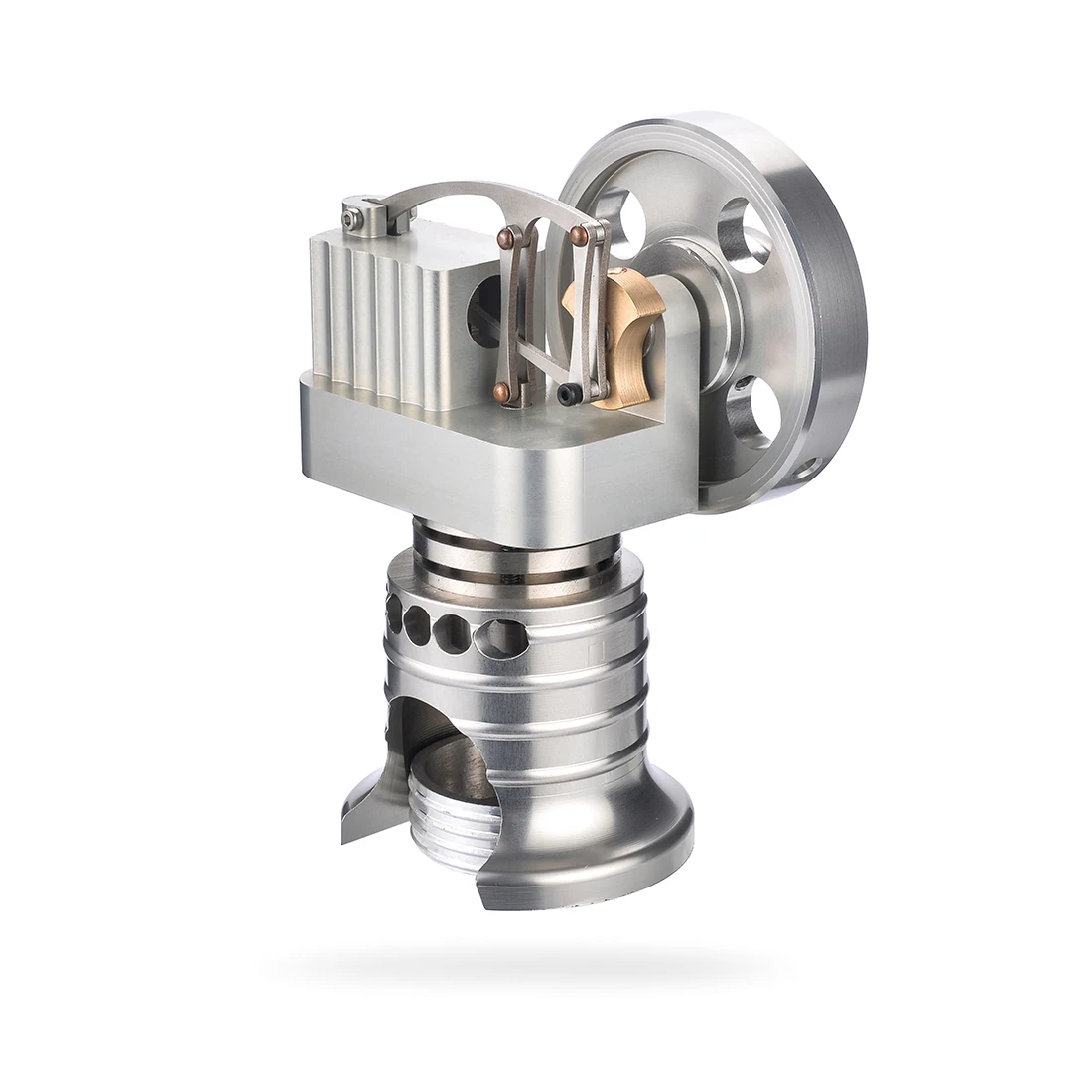 NFSTRIKE Model Building Kits Vertical Type Metal Stirling Engine Motor with Alcohol Burner Kids Early Development Toys Hot Sale
NFSTRIKE Model Building Kits Vertical Type Metal Stirling Engine Motor with Alcohol Burner Kids Early Development Toys Hot Sale