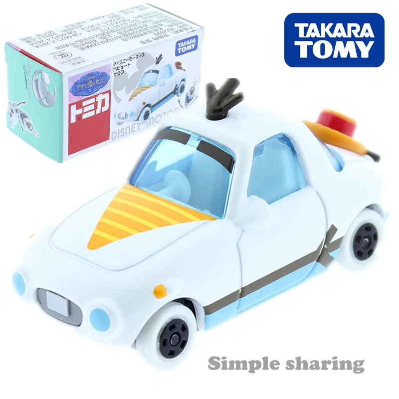 Takara Tomy Tomica Pixar Disney car toy Popute Snow Princess Snowman model kit Diecast miniature Kids Toys funny magic baby doll
Takara Tomy Tomica Pixar Disney car toy Popute Snow Princess Snowman model kit Diecast miniature Kids Toys funny magic baby doll
