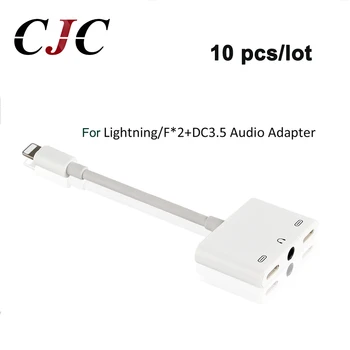 10x For Lightning to 3.5 Audio With 2 Lightning Adapter For iPhone 7 8 plus
10x For Lightning to 3.5 Audio With 2 Lightning Adapter For iPhone 7 8 plus