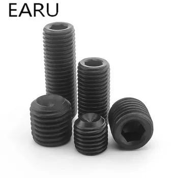 304 Stainless Steel Inner Hexagon Hex Socket Cup Head Headless Cap Black Set Screws Bolt M4*4/5/6/8/10/12 Factory Wholesale
304 Stainless Steel Inner Hexagon Hex Socket Cup Head Headless Cap Black Set Screws Bolt M4*4/5/6/8/10/12 Factory Wholesale