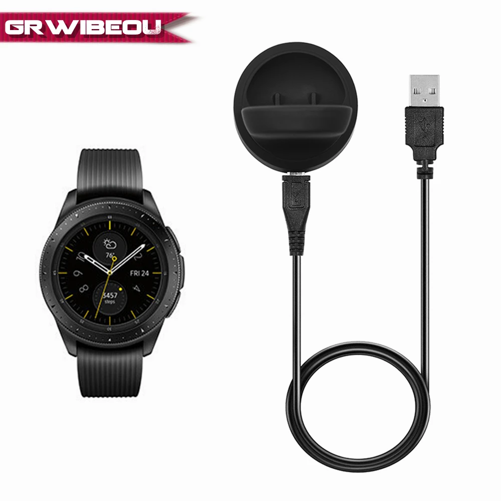 Smart Watch Charging Dock USB Charger Cradle for Samsung Galaxy Watch 46/42mm SM-R800/R805/R810/R815 Wireless Charger USB Cable
Smart Watch Charging Dock USB Charger Cradle for Samsung Galaxy Watch 46/42mm SM-R800/R805/R810/R815 Wireless Charger USB Cable