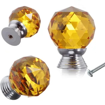 30mm Multicolor Choices Door Drawer Pull Handle Diamond Wardrobe Knobs Crystal Glass Alloy Cabinet Drop Cabinet Furniture Screw
30mm Multicolor Choices Door Drawer Pull Handle Diamond Wardrobe Knobs Crystal Glass Alloy Cabinet Drop Cabinet Furniture Screw