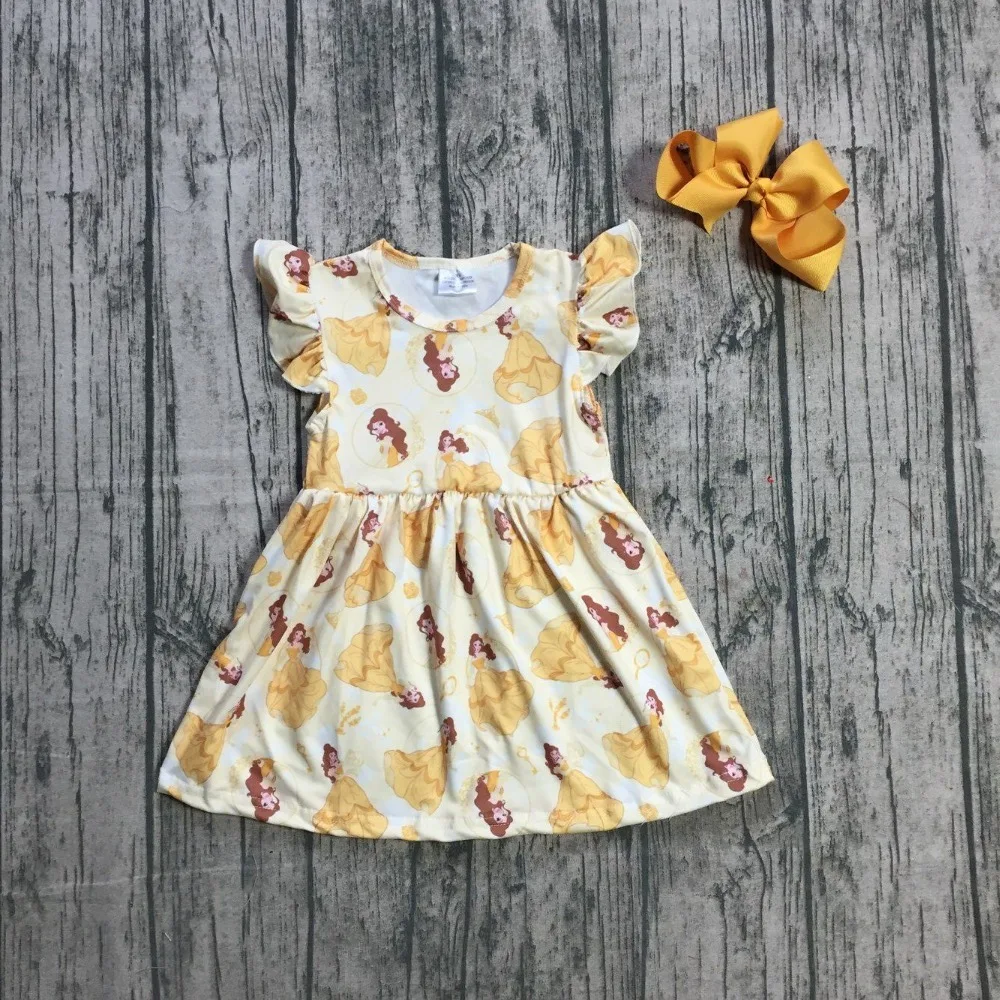 new arrivals summber baby girls children clothes yellow princess dress milk silk ruffles knee length match bow boutique kidswear
new arrivals summber baby girls children clothes yellow princess dress milk silk ruffles knee length match bow boutique kidswear