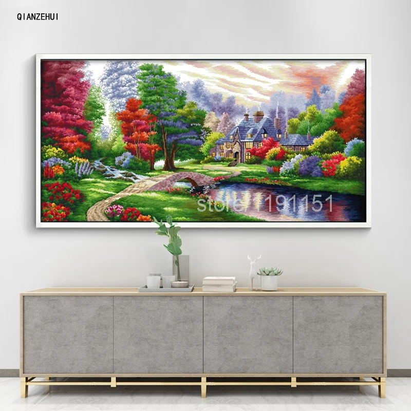 QIANZEHUI,Needlework,DIY Precision printing The Ambilight Cross stitch,Sets For Embroidery kits Cross-Stitching,Wall Home Decro
QIANZEHUI,Needlework,DIY Precision printing The Ambilight Cross stitch,Sets For Embroidery kits Cross-Stitching,Wall Home Decro