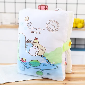 

Candice guo cute plush toy lovely Sumikko Gurashi unicorn donut hamster book soft cushion pillow birthday Christmas gift 1pc