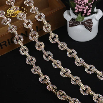 1 Yd Connected Circular Hollow Out Inlaid Zirconium Alloy Basic Clothing Adornment Ornament Pruning DIY Sewing Applique Adornmen
1 Yd Connected Circular Hollow Out Inlaid Zirconium Alloy Basic Clothing Adornment Ornament Pruning DIY Sewing Applique Adornmen