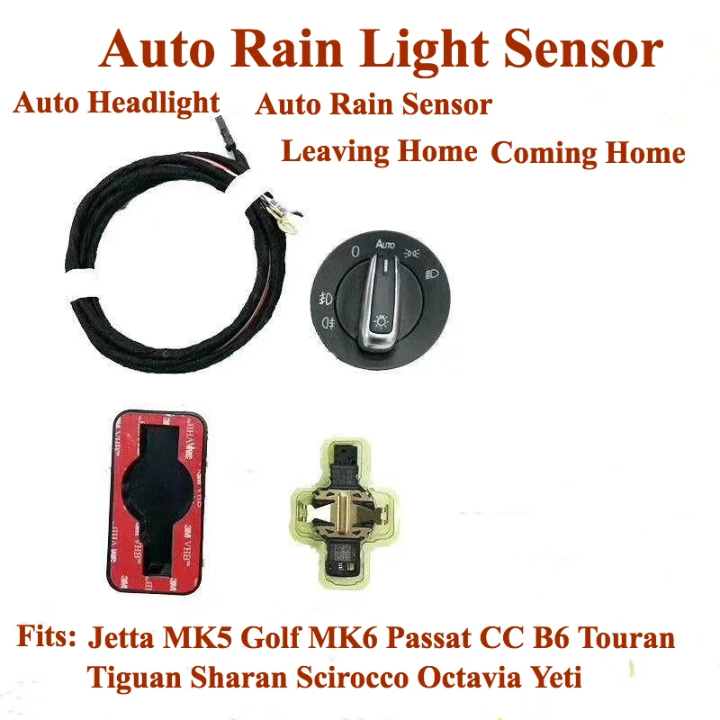 auto rain light sensor for golf 6 jetta mk5 passat b6