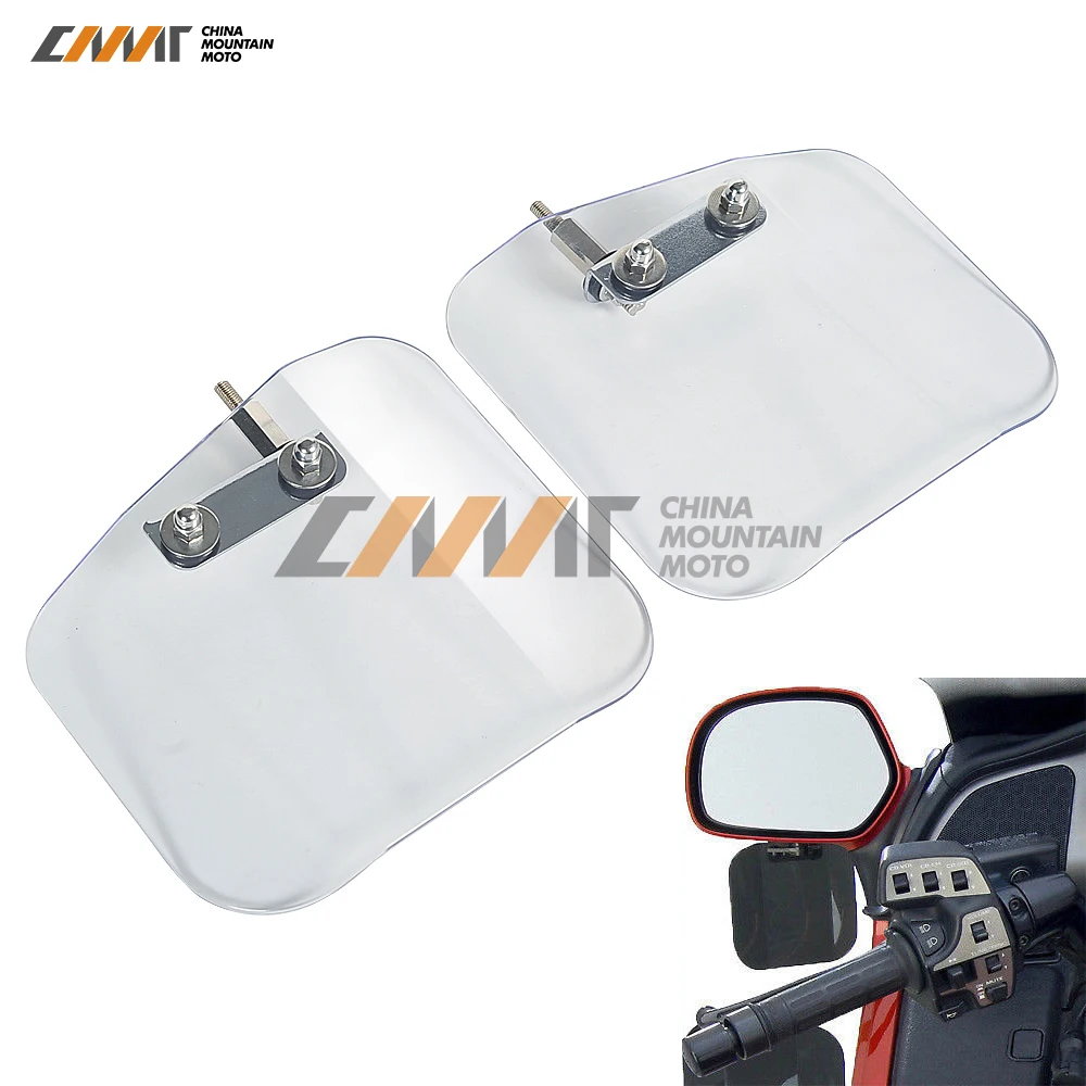 Clear Motorcycle Mirror install windshield Spoiler case for HONDA GoldWing GL1800 2001-2011 F6B 2012-2017
Clear Motorcycle Mirror install windshield Spoiler case for HONDA GoldWing GL1800 2001-2011 F6B 2012-2017