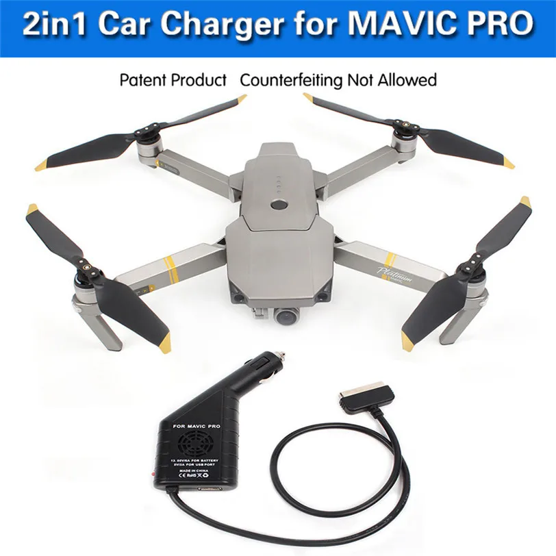 2 in 1 USB Overcharge Protection Car Charger Remote Control Battery Charger For DJI Mavic Pro Platinum 15J Drop Shipping
2 in 1 USB Overcharge Protection Car Charger Remote Control Battery Charger For DJI Mavic Pro Platinum 15J Drop Shipping