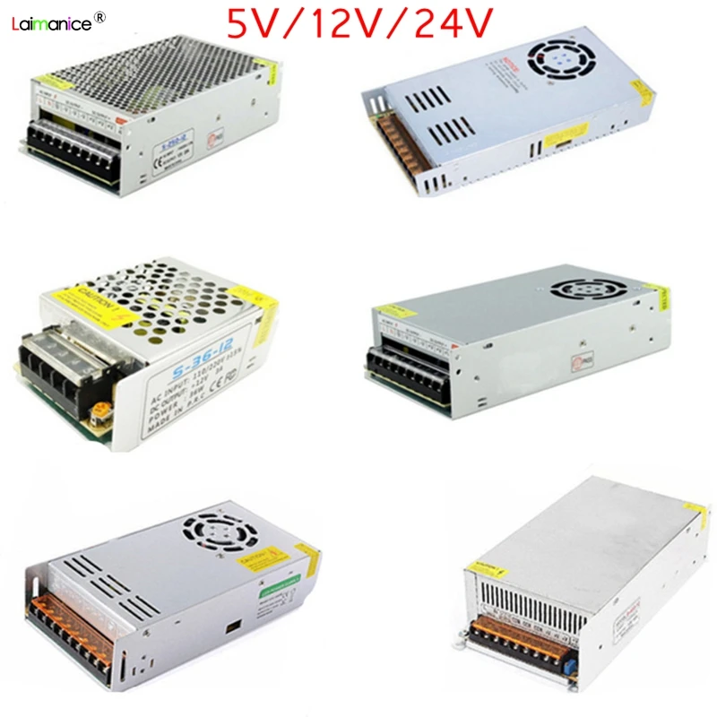 5V 12V 24V Switching Power Supply 2A 3A 4A 5A 6A 10A 20A 30A 40A 50A 60A AC110V 220V To DC Transformer Adaptor For Led Strip
5V 12V 24V Switching Power Supply 2A 3A 4A 5A 6A 10A 20A 30A 40A 50A 60A AC110V 220V To DC Transformer Adaptor For Led Strip