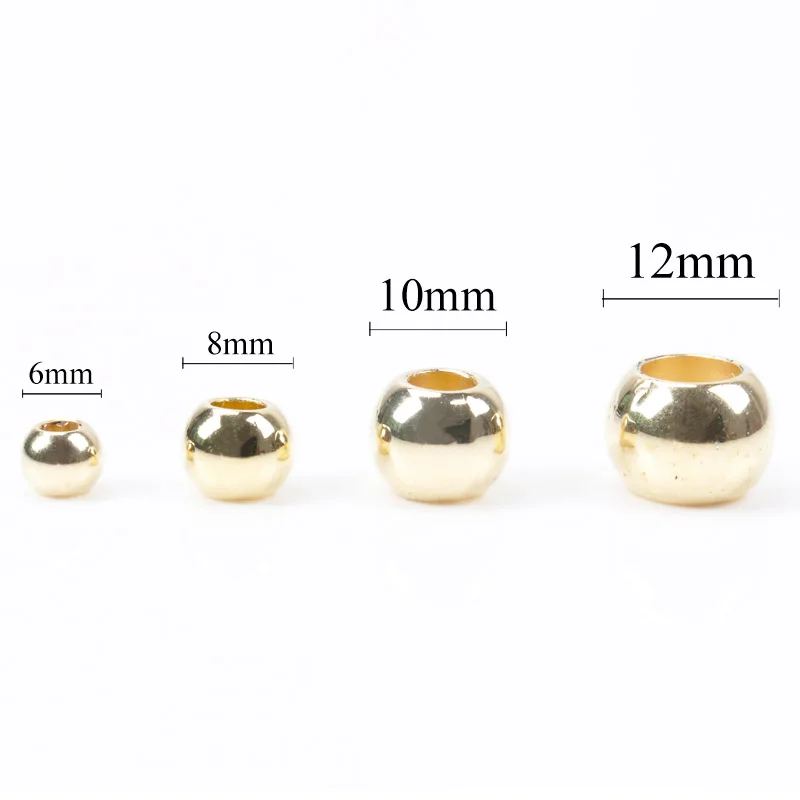 4 6 8 10 12 14 16 18 20mm Gold Big Hole CCB Round Seed Spacer Beads For Jewelry making DIY KL138
4 6 8 10 12 14 16 18 20mm Gold Big Hole CCB Round Seed Spacer Beads For Jewelry making DIY KL138