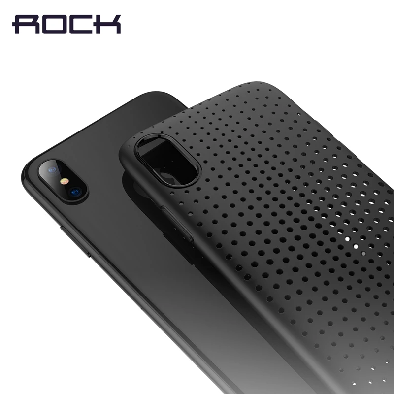ROCK Case for iPhone X, Soft TPU Silicone Cooling protection case for iPhone X, Radiator cover case for iPhoneX
ROCK Case for iPhone X, Soft TPU Silicone Cooling protection case for iPhone X, Radiator cover case for iPhoneX