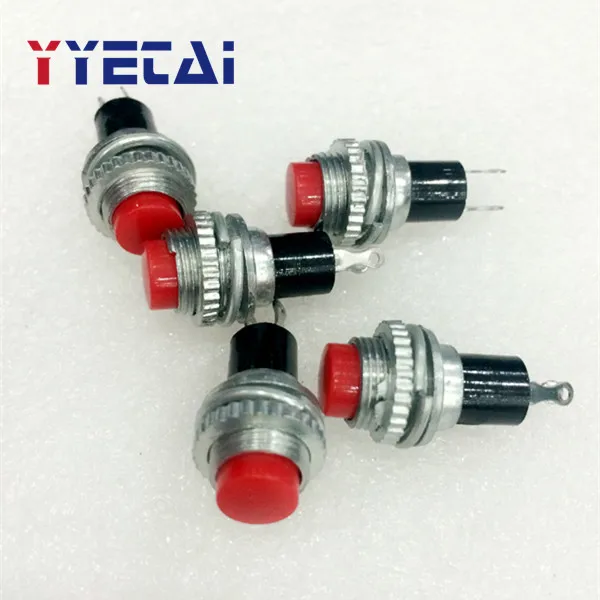 Small micro-button switch to start the reset switch DS-314 red mounting hole 10mm Free shipping
Small micro-button switch to start the reset switch DS-314 red mounting hole 10mm Free shipping
