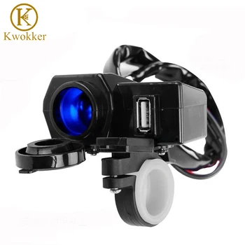 New Waterproof 12V Motorcycle Moto USB Scooter Cigarette Lighter Handlebar Clamp Power Charger Outlet Socket Splitter Adapter
New Waterproof 12V Motorcycle Moto USB Scooter Cigarette Lighter Handlebar Clamp Power Charger Outlet Socket Splitter Adapter