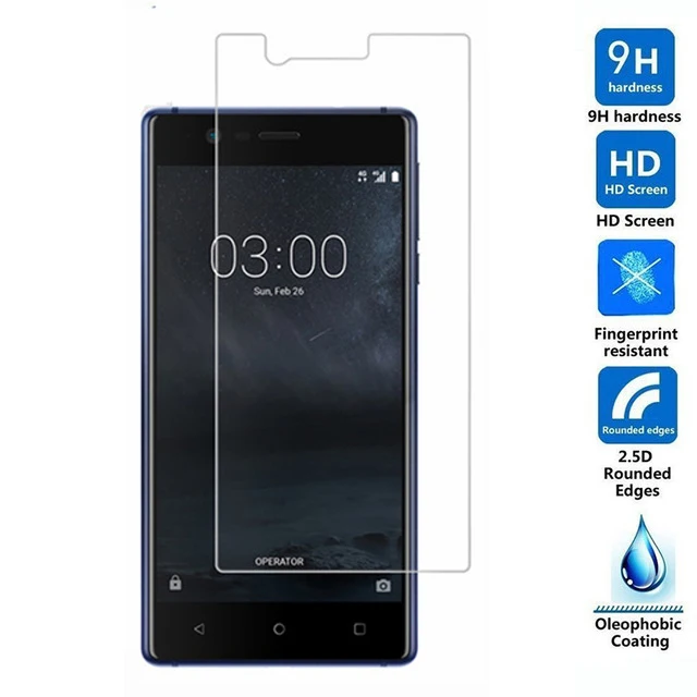 For Nokia 3 Tempered Glass 2.5D 9H High Quality Protective Film Explosion-proof LCD Screen Protector For Nokia 3
For Nokia 3 Tempered Glass 2.5D 9H High Quality Protective Film Explosion-proof LCD Screen Protector For Nokia 3