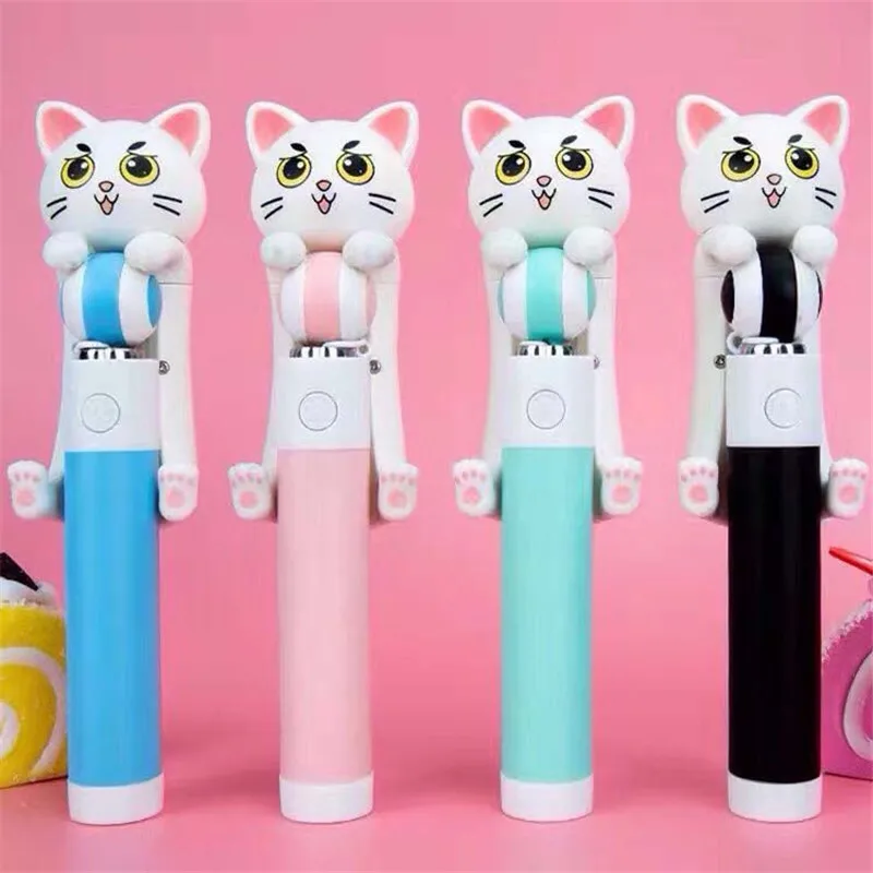Folable Cartoon Cat Wired Selfies Stick Monopod Tripod Car Phone Holder For iPhone 6S Samsung 6S LG
Folable Cartoon Cat Wired Selfies Stick Monopod Tripod Car Phone Holder For iPhone 6S Samsung 6S LG