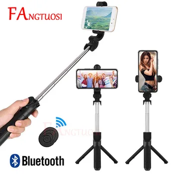 FANGTUOSI New 3 in 1 Wireless Bluetooth Selfie Stick Foldable Handheld Monopod Mini Tripod with Shutter Remote For iPhone
FANGTUOSI New 3 in 1 Wireless Bluetooth Selfie Stick Foldable Handheld Monopod Mini Tripod with Shutter Remote For iPhone